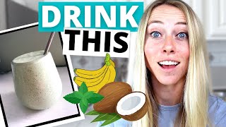 My Daily FAT BURNING DETOX SMOOTHIE Recipe [Nutritionist Approved!]