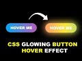 #HTML #CSS #ANIMATION CSS Glowing Button Hover Effect || Jelly Coder