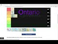 My Opinion About Every Canadian Province and Territory (Tier List)