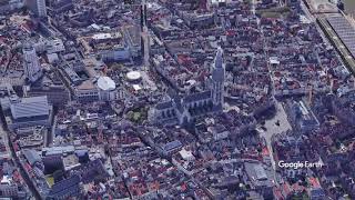 アントワープの聖母大聖堂 Onze-Lieve-Vrouwekathedraal,Antwerpen/ Cathédrale Notre-Dame d'Anvers◆ベルギー/ゴシック建築/世界遺産