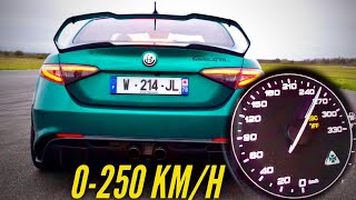 Alfa Romeo Giulia GTAm : 0-250 km/h