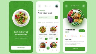 Grocery Shopping App Flutter || Flutter UI