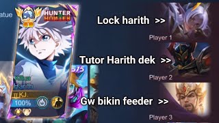 UPDATE! TUTORIAL, TIPS \u0026 CARA MAIN HARITH TERBARU KETIKA MUSUH FULL CC! HARITH GAMEPLAY - MLBB