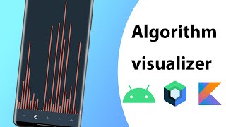 How to build Algorithm visualizer app for android | insertion sort