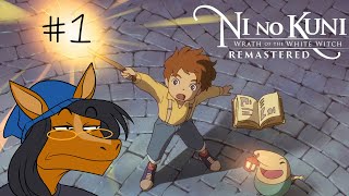 Ni No Kuni: Wrath of the White Witch Remastered FIRST PLAYTHROUGH TWITCH VOD [PART 1]