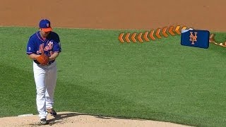 ARI@NYM: Dice-K allows two runs in spot-start