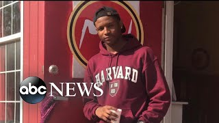 Student who went from homeless to Harvard credits writing program