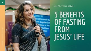 5 Benefits of Fasting from Jesus’ Life | Sr. Ps. Tejal Nadar | 18 August 2024, Sunday