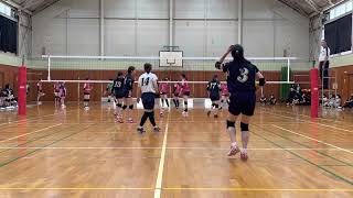 20230625 近畿6人制クラブ連 BROAD BEAN vs 関西福祉大学II 第1セット