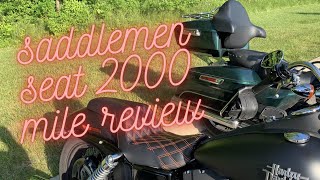 SADDLEMEN SEAT. LONG TERM REVIEW