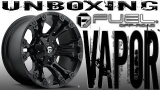 Fuel Vapor 20x9 +1 Wheel Rim Unboxing