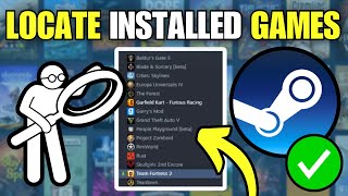 How To Fix Steam Can't Find My Installed Games \u0026 Showing as Uninstalled