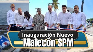 OFICIALMENTE INAUGURADO EL MALECÓN DE SAN PEDRO DE MACORÍS..