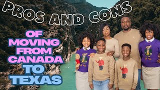 Moving from CANADA to TEXAS?