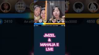 JMZEL VS MAHALIA E LIVE #SHORT