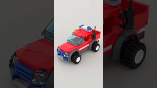 Micro LEGO Emergency Car Douser Satisfying Speed Build #lego