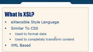 XML Tutorial 53 XSL Introduction