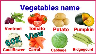 Vegetable Names in English for kids,Vegetable Vocabulary with picture for kids, vegetables