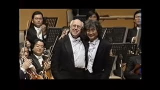 小澤征爾　32年ぶりのN響　Seiji Ozawa NHK Symphony Orchestra for the first time in 32 years