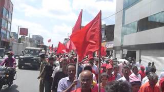 Sri Lanka,ශ්‍රී ලංකා,Communist Party Demonstration Matara