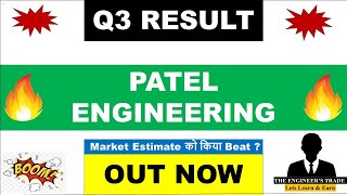 Patel Engineering Q3 Results 2025 | Patel Engineering Results Today | Patel Engineering Share News