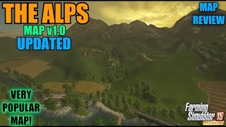 Farming Simulator 15 - The Alps Map v1.0 Updated "Mod Review"