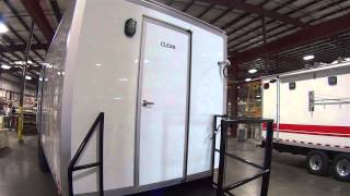 Environmental Decon Shower Trailer for Industrial Sites | Portable Restrooms Trailer