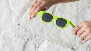 Bendable, flexible sunglasses for kids and babies