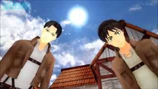 【MMD】Shingeki No Kyojin - That martial arts friend #1 「Motion DL」