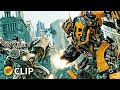 Bumblebee vs Soundwave - Fight Scene | Transformers Dark of the Moon (2011) Movie Clip HD 4K