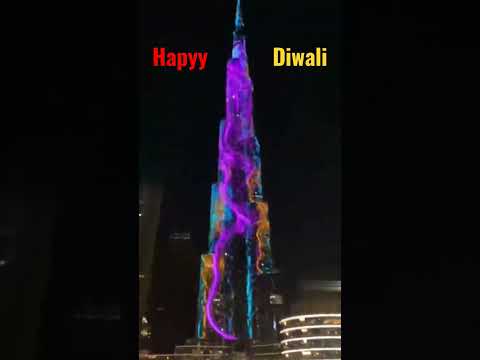 Burj Khalifa Celebrate Diwali 2022 - YouTube