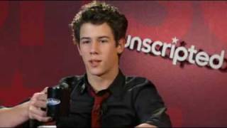 Jonas Brothers Moviefone Unscripted Bonus Clip - Nick on Personal Hygiene