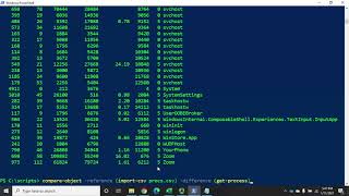 Comparing data in PowerShell