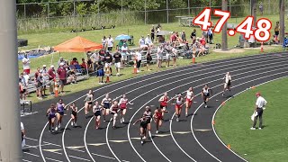 Girls 4x1 Final - 2021 OHSAA D1 State Meet