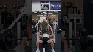 When 315 Bench press feels heavy! #benchpress #fitness #subscribe