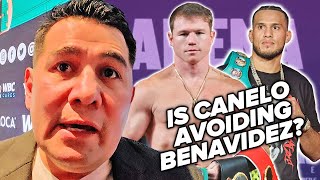 Barrera HONEST ANSWER on if Canelo is AVOIDING David Benavidez