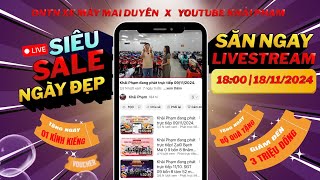 Livestream Báo Giá / khuyến mãi ngày 18/11 tại CH Mai Duyên Sóc Trăng #livestream #baogia #wave #125