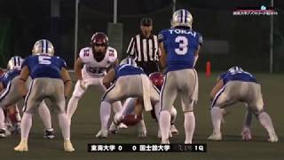 2019関東大学アメフトリーグ戦1部BIG8 東海大学vs国士舘大学