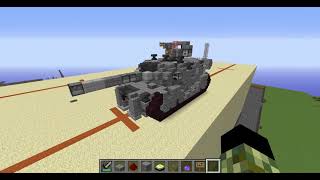 M25主力戦車　VS　M25主力戦車　模擬戦【Minecraft軍事部】