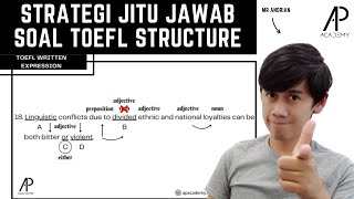 Strategi JITU Jawab Soal TOEFL Written Expression No 16-25