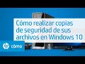 Cómo realizar copias de seguridad de sus archivos en Windows 10 | HP Support