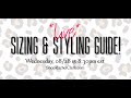 a boutique by Rachel Clark *Live* Sizing & Styling Guide 08.28.24