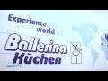 ballerina küchen messe auftritt auf der livingkitchen 2013