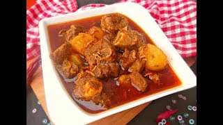 আলু দিয়ে মাংসের ঝোল || আলু-গোশত || Bengali Style Mutton/ Beef Curry with potato || Aloo diye Mangso