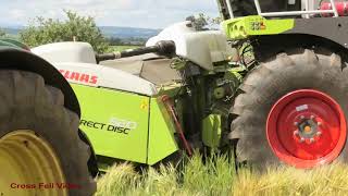 Fellside Silage - Starting a New Field of Whole Crop.