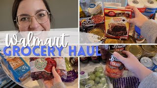 WALMART GROCERY HAUL | DOSSIER LAUNCHED AT WALMART!