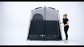 KingCamp 2 Rooms Outdoor Privacy Shower Tent KT2003 Building Video