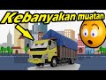 Truk muatan banyak (Kante Animasi truk Indonesia)