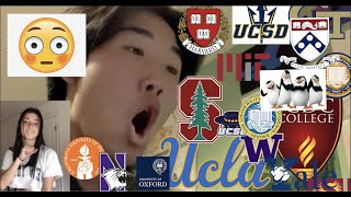 College decision reactions 2021 of a CS student without a Nobel prize (Ivies, Stanford, UCs, T20s)