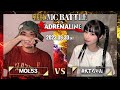 MOL53 vs #KTちゃん  / 戦極 MC BATTLE vs 真ADRENALINE 2023.09.30